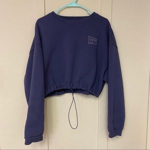 Cozy crop sweater